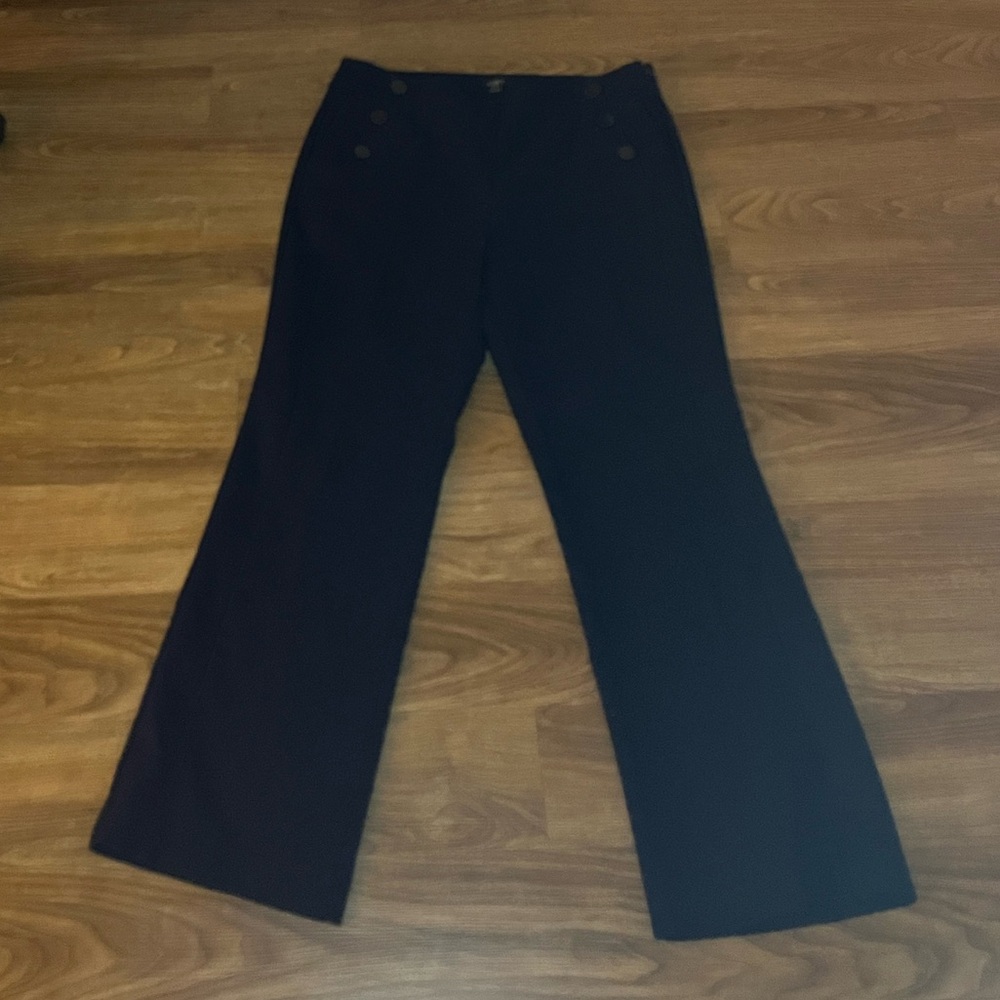 LOFT Black Wide Leg Women's Pants